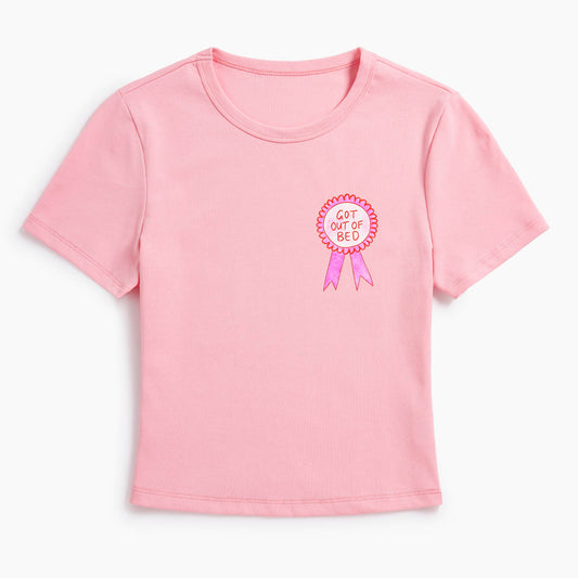 GOT OUT OF BED Baby Tee