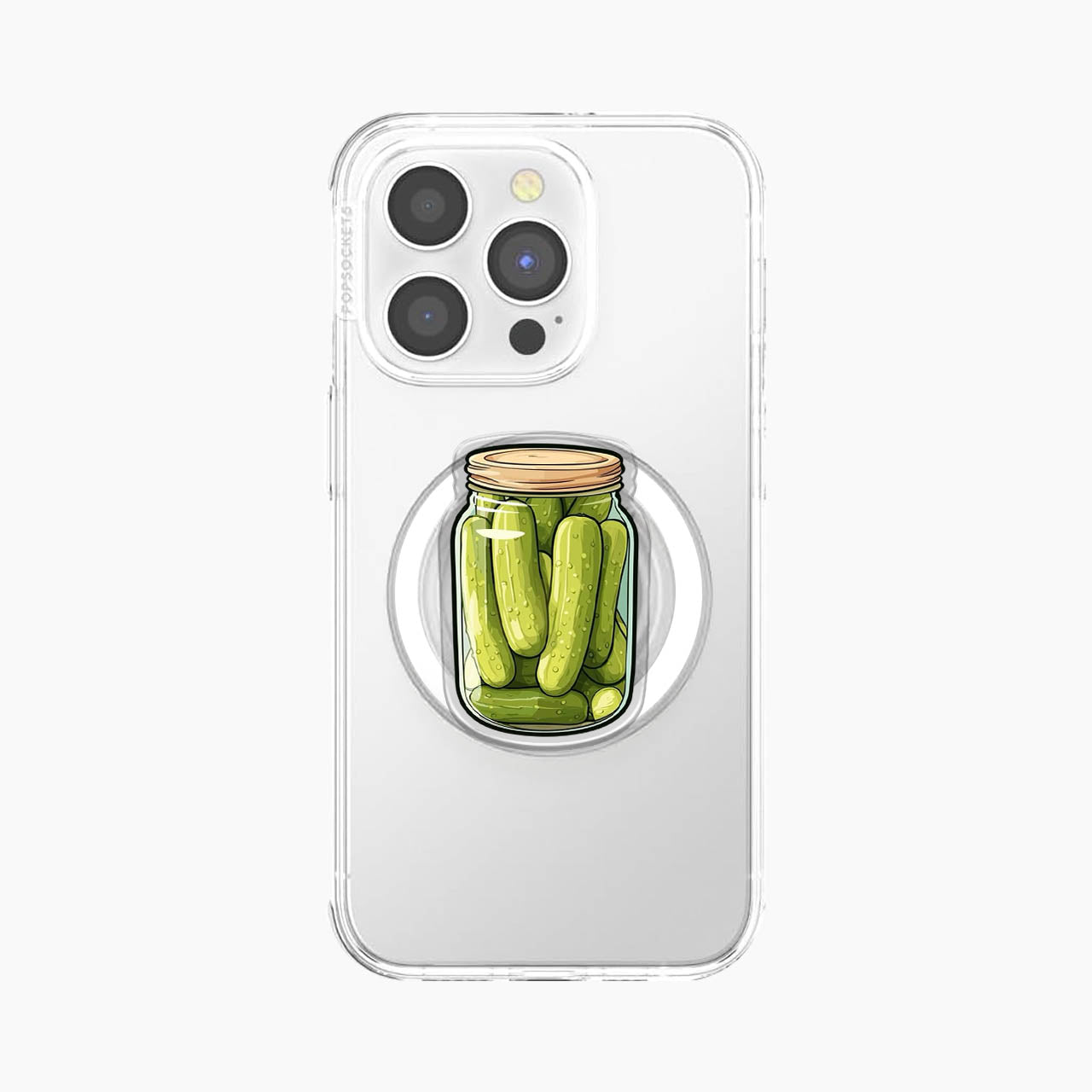 Pickle Jar Magnetic Phone Grip Holder Jellypine