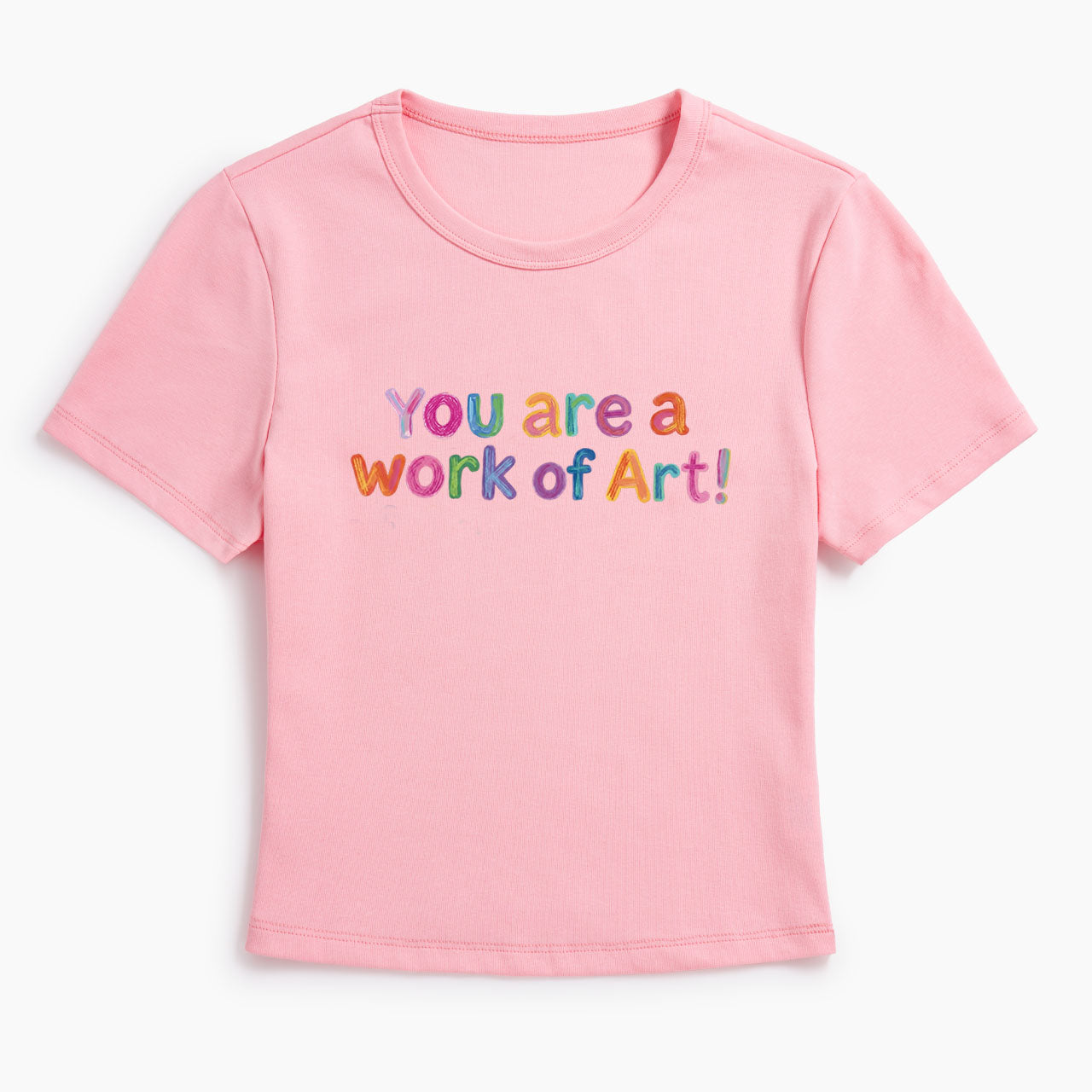 You Are A Work Of Art Baby Tee
