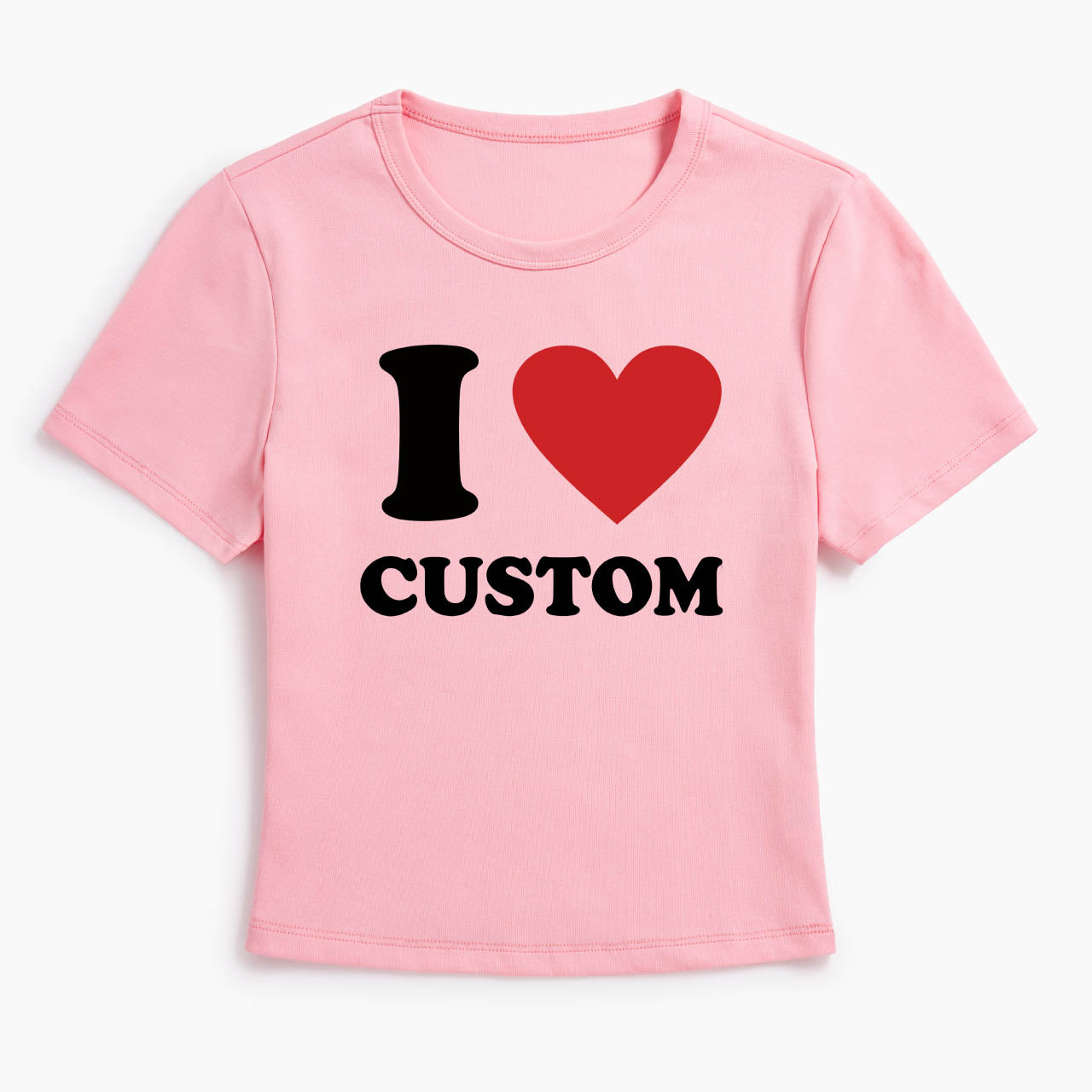 I Love Custom Baby Tee