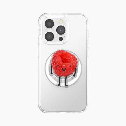 Happy Raspberry Magnetic Phone Grip Holder Jellypine