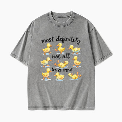 Not In A Row Washed Tees
