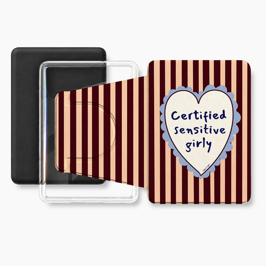 Certified Sensitive Girly Kindle Case