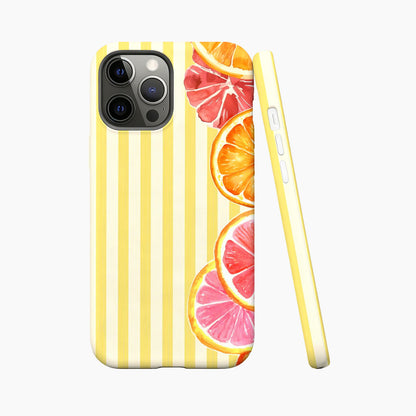 Citrus Sunshine Stripe Phone Case