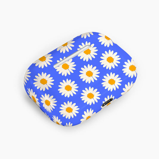 Blue Sky Daisy Earphone Case