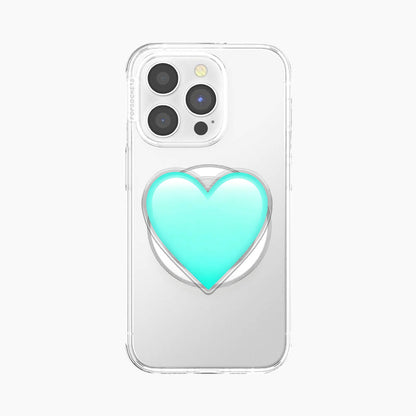 Aqua Dream Heart Magnetic Phone Grip Holder Jellypine