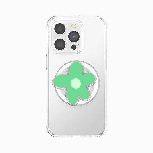 Green Flower Magnetic Phone Grip Holder Jellypine