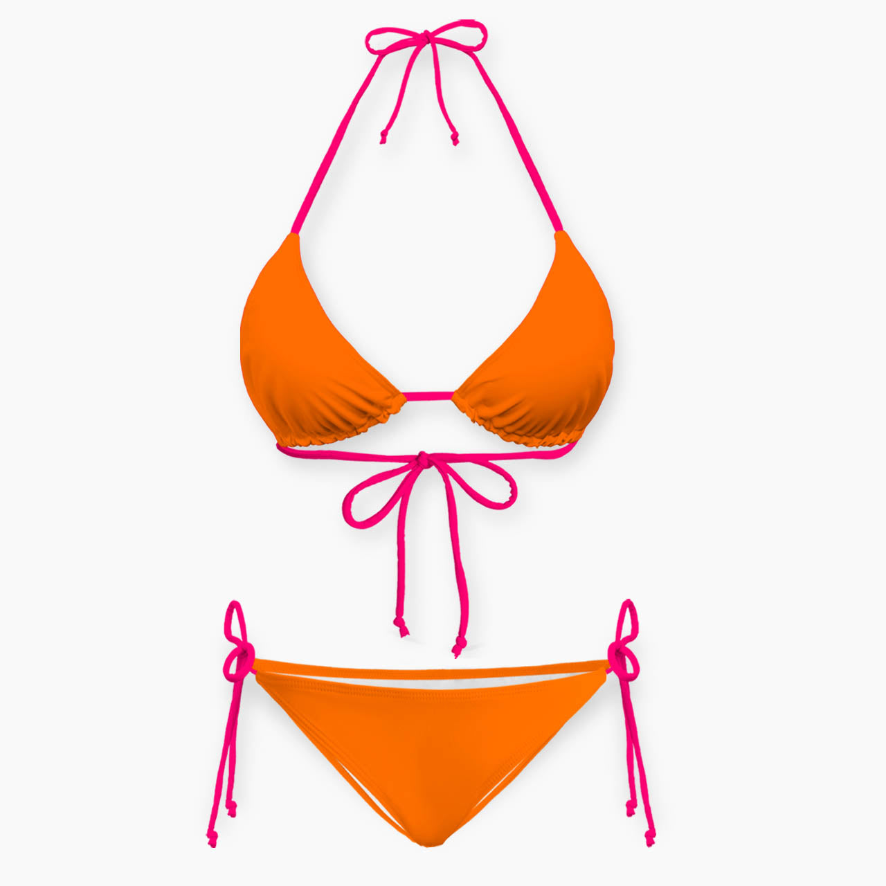 Sunset Glow Print Bikini Set