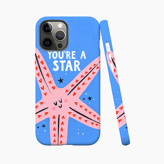 Happy Little Starfish Cheer-Up Phone Case