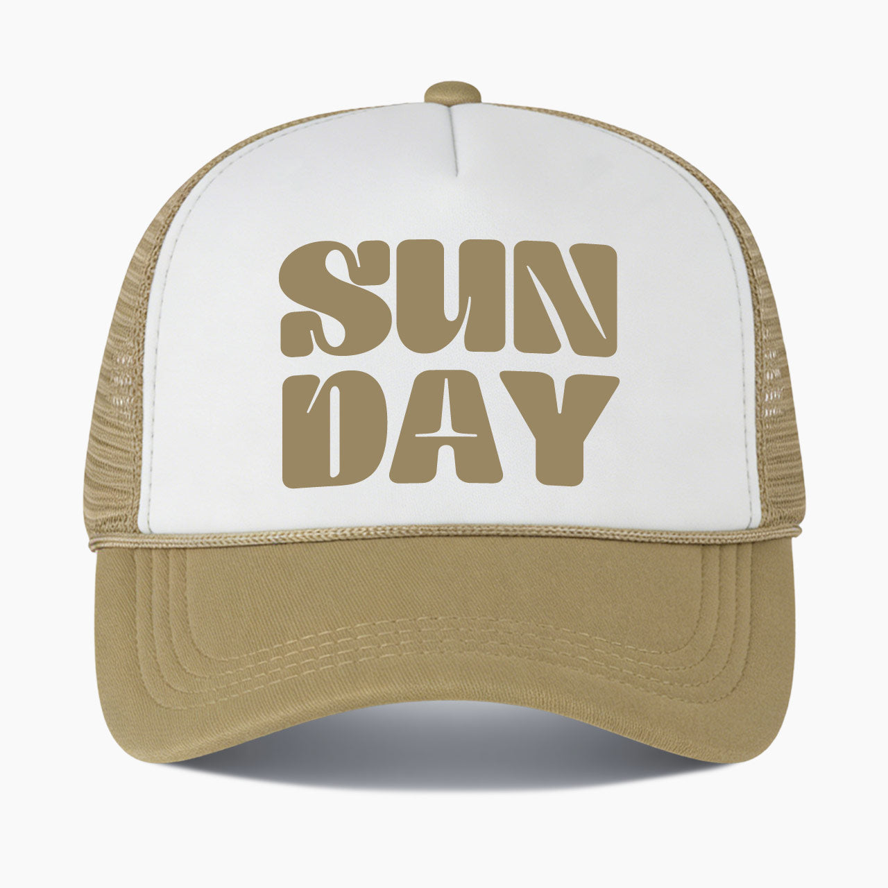 Sunday Colorblock Trucker Hat