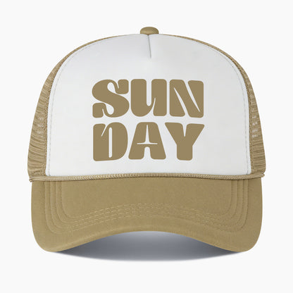 Sunday Colorblock Trucker Hat