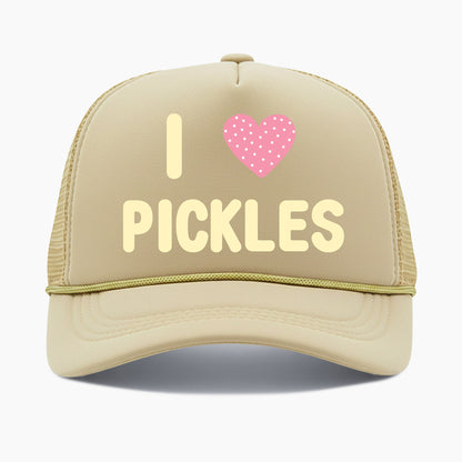 I Love Pickles Trucker Hat