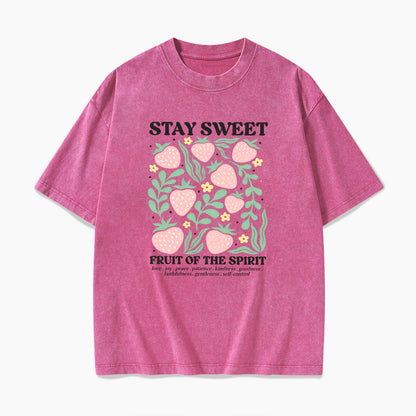 Fruits Of The Spirit Washed Tees