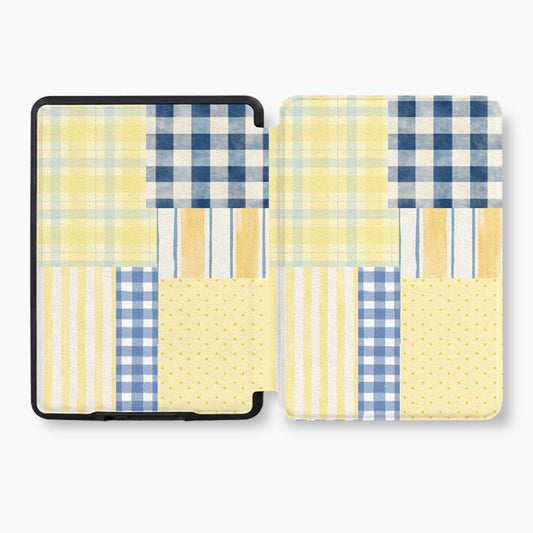 Sunshine Picnic Patchwork Kindle Case