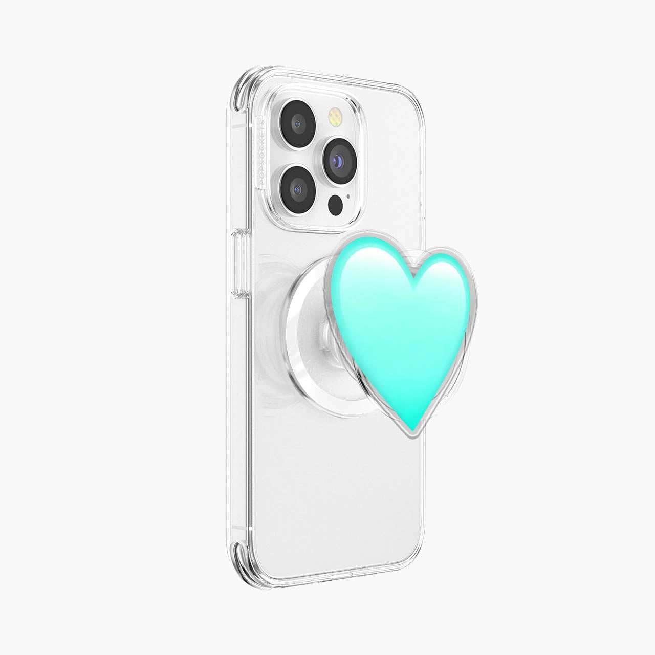 Aqua Dream Heart Magnetic Phone Grip Holder Jellypine