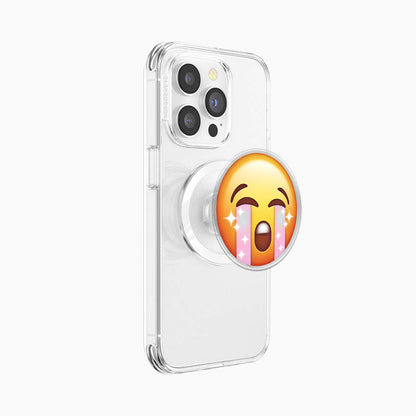 Sparkly Happy Cry Magnetic Phone Grip Holder Jellypine