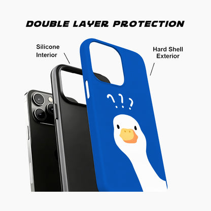 Wait What Silly Goose Phone Case