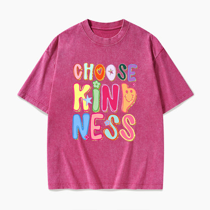 Choose Kindness Washed Tees