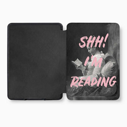 SHH I am Reading Kindle Case