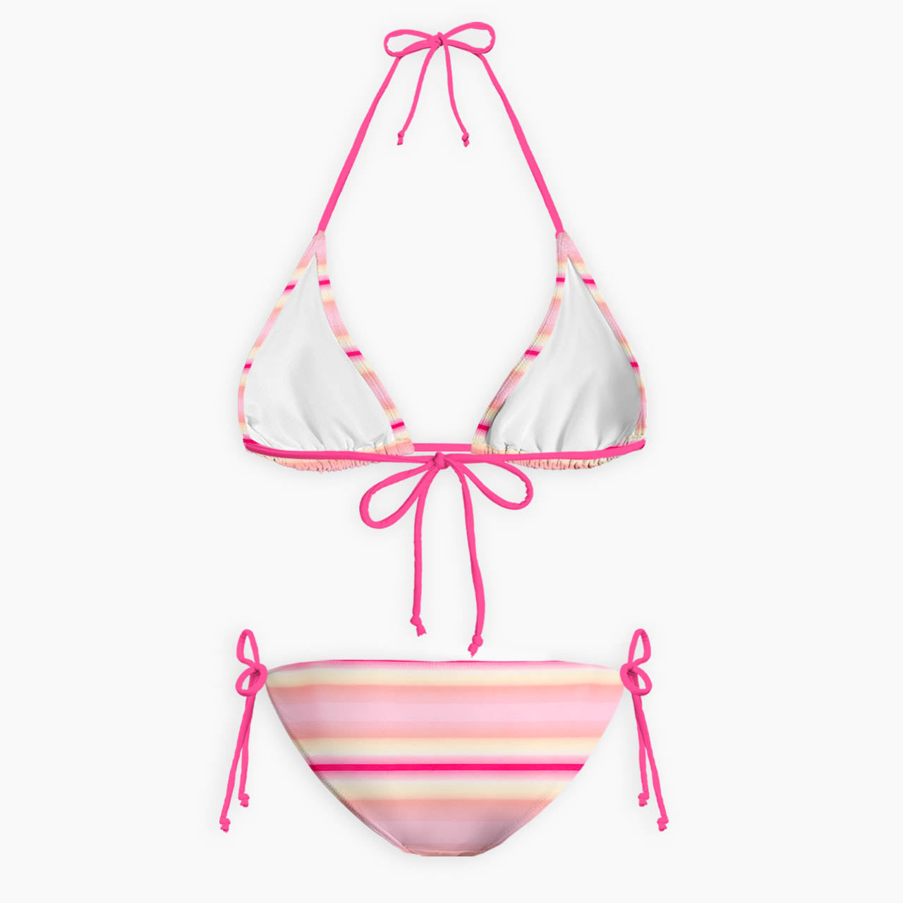 Strawberry Sorbet Print Bikini Set