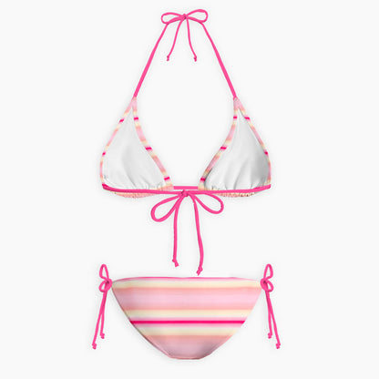 Strawberry Sorbet Print Bikini Set