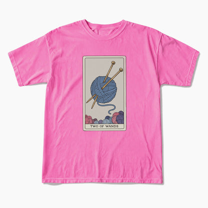 Two of Wands Tarot Card T Shirts