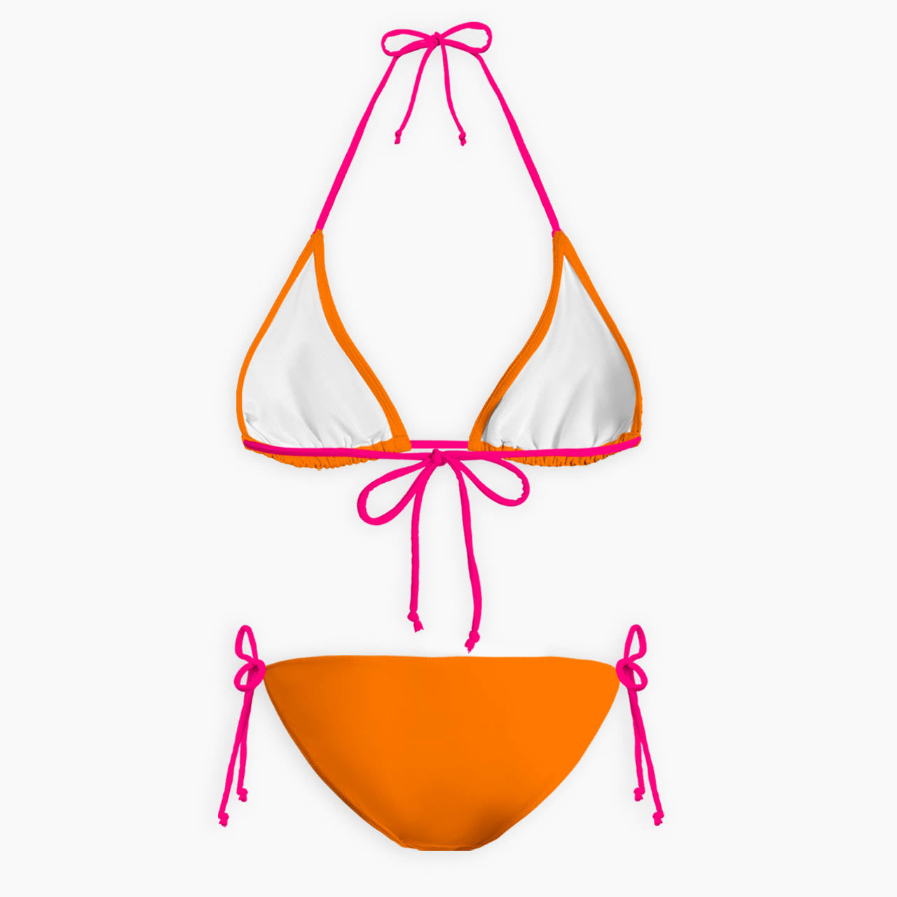 Sunset Glow Print Bikini Set