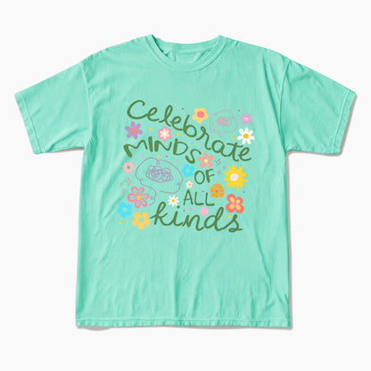 Celebrate Minds of All Kinds T Shirts
