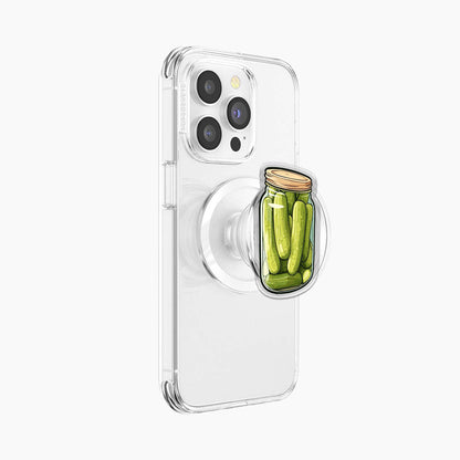 Pickle Jar Magnetic Phone Grip Holder Jellypine