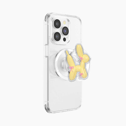 Pastel Balloon Puppy Magnetic Phone Grip Holder Jellypine