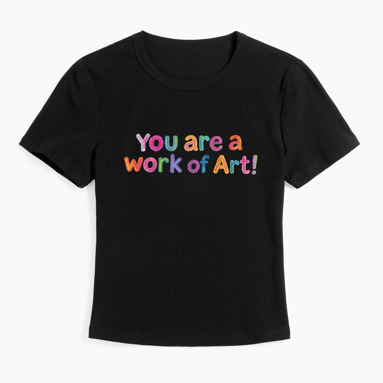 You Are A Work Of Art Baby Tee
