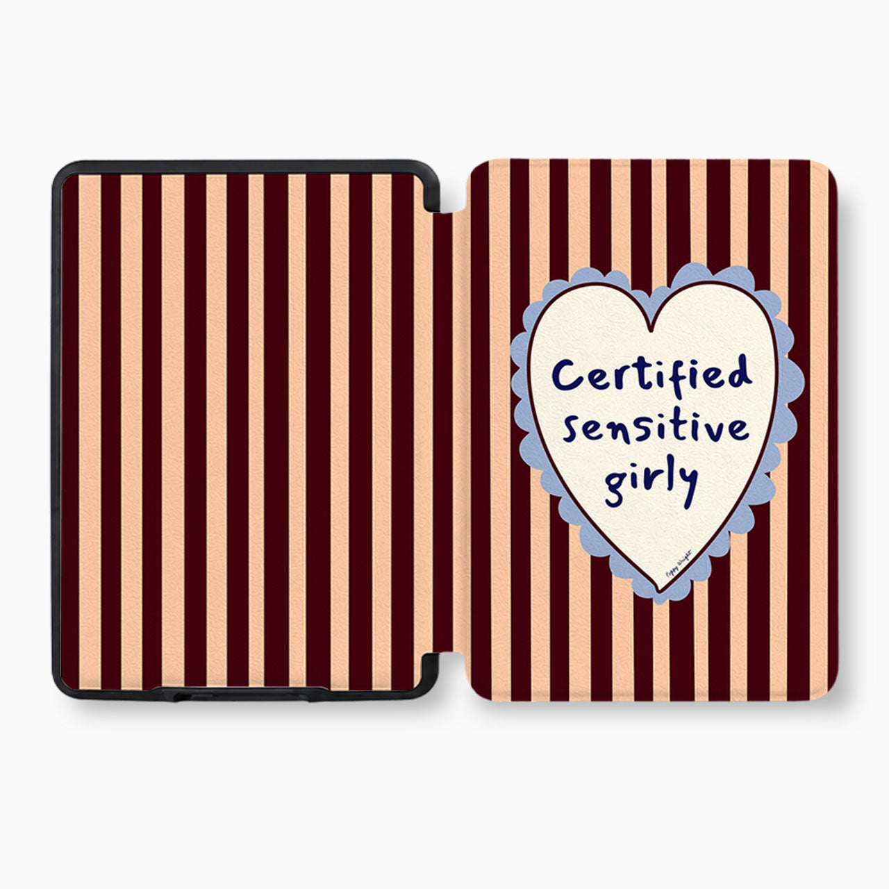 Certified Sensitive Girly Kindle Case