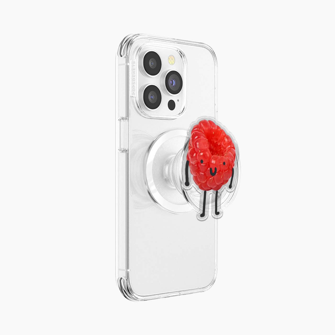 Happy Raspberry Magnetic Phone Grip Holder Jellypine