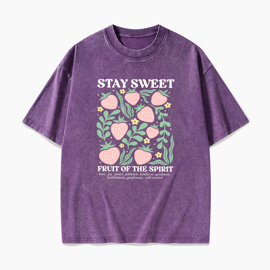 Fruits Of The Spirit Washed Tees