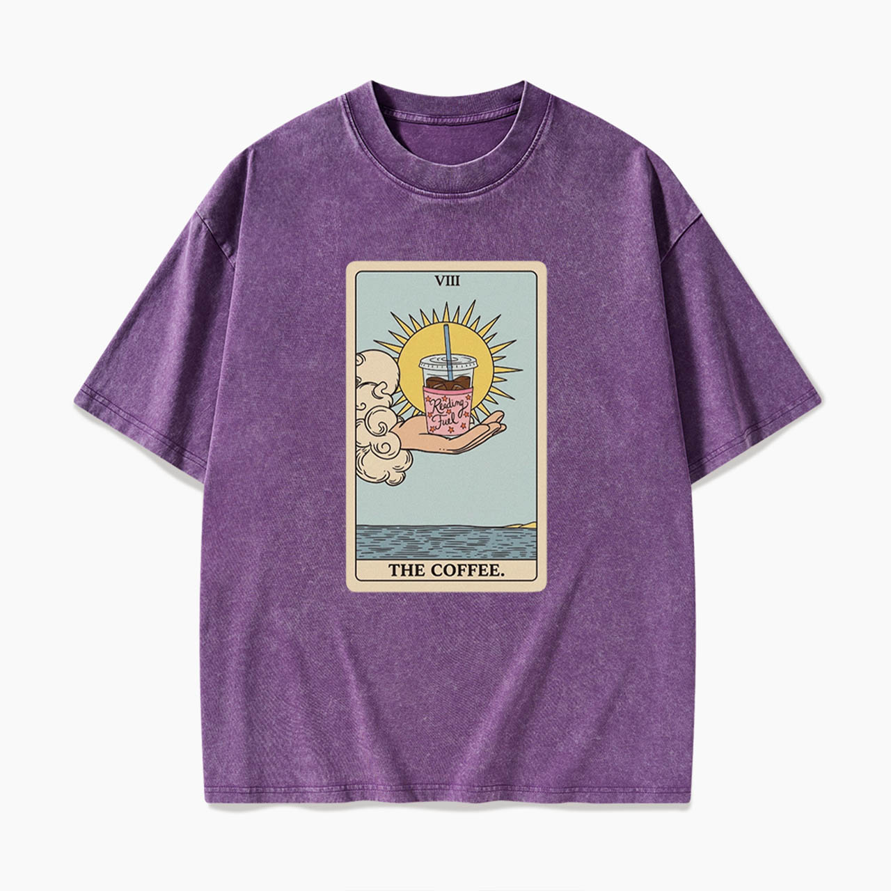 The COFFEE Tarot Card Washed Tees