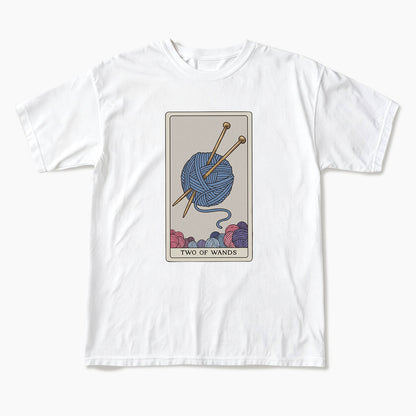 Two of Wands Tarot Card T Shirts