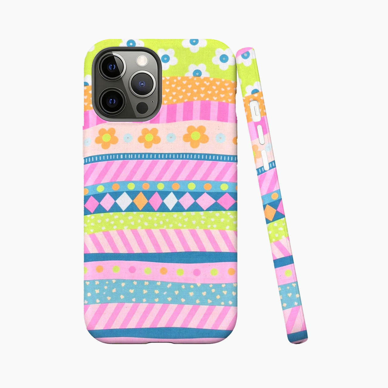 Candy Carnival Stripes Phone Case