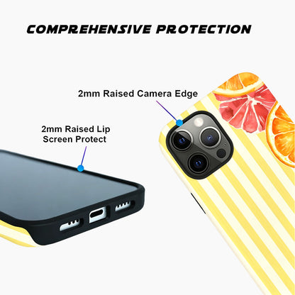 Citrus Sunshine Stripe Phone Case