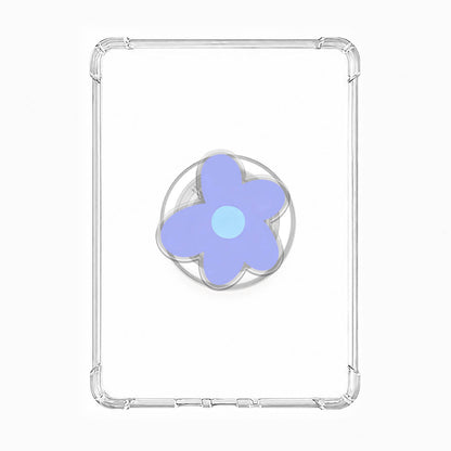 Soft Blue Flower Magnetic Phone Grip Holder Jellypine