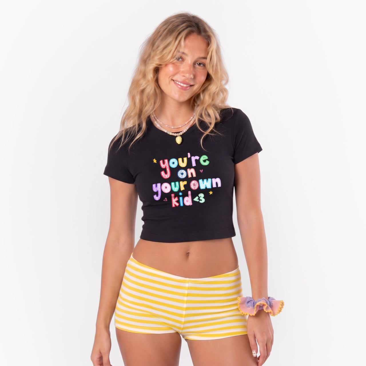Stand On Your Own Two Feet Baby Tee