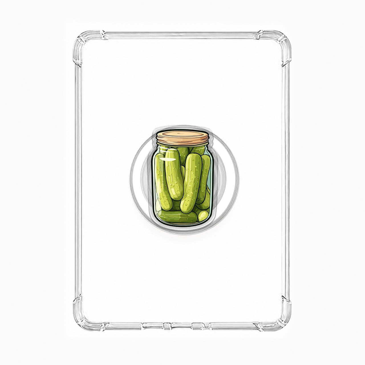 Pickle Jar Magnetic Phone Grip Holder Jellypine