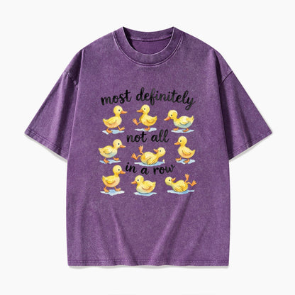 Not In A Row Washed Tees