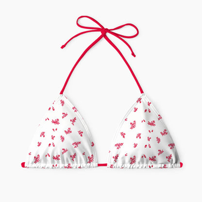 Sweet Berry Ditsy Print Bikini Set