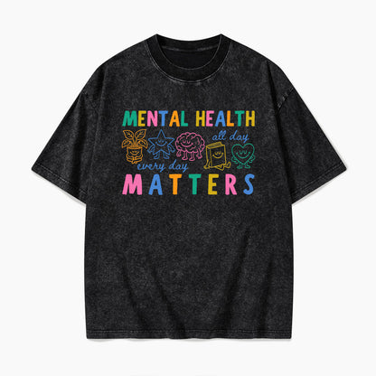 Mental Health Matters Washed Tees