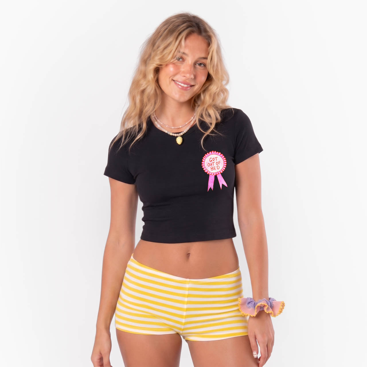GOT OUT OF BED Baby Tee