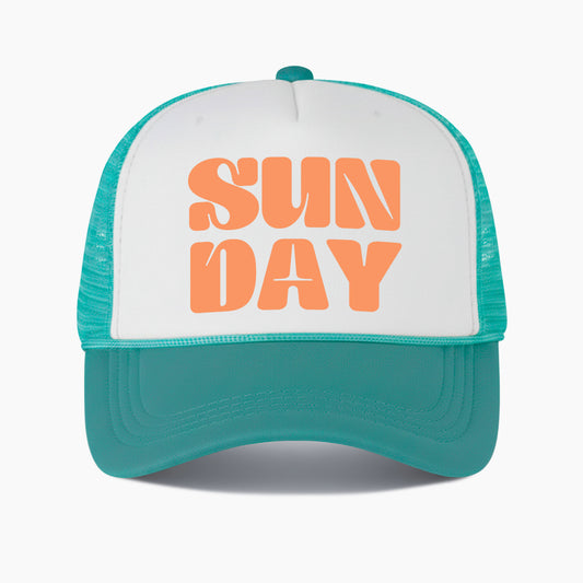 Sunday Colorblock Trucker Hat