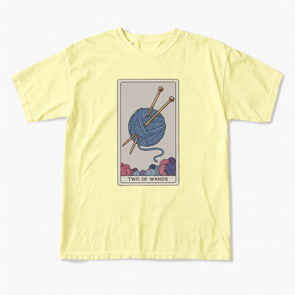 Two of Wands Tarot Card T Shirts