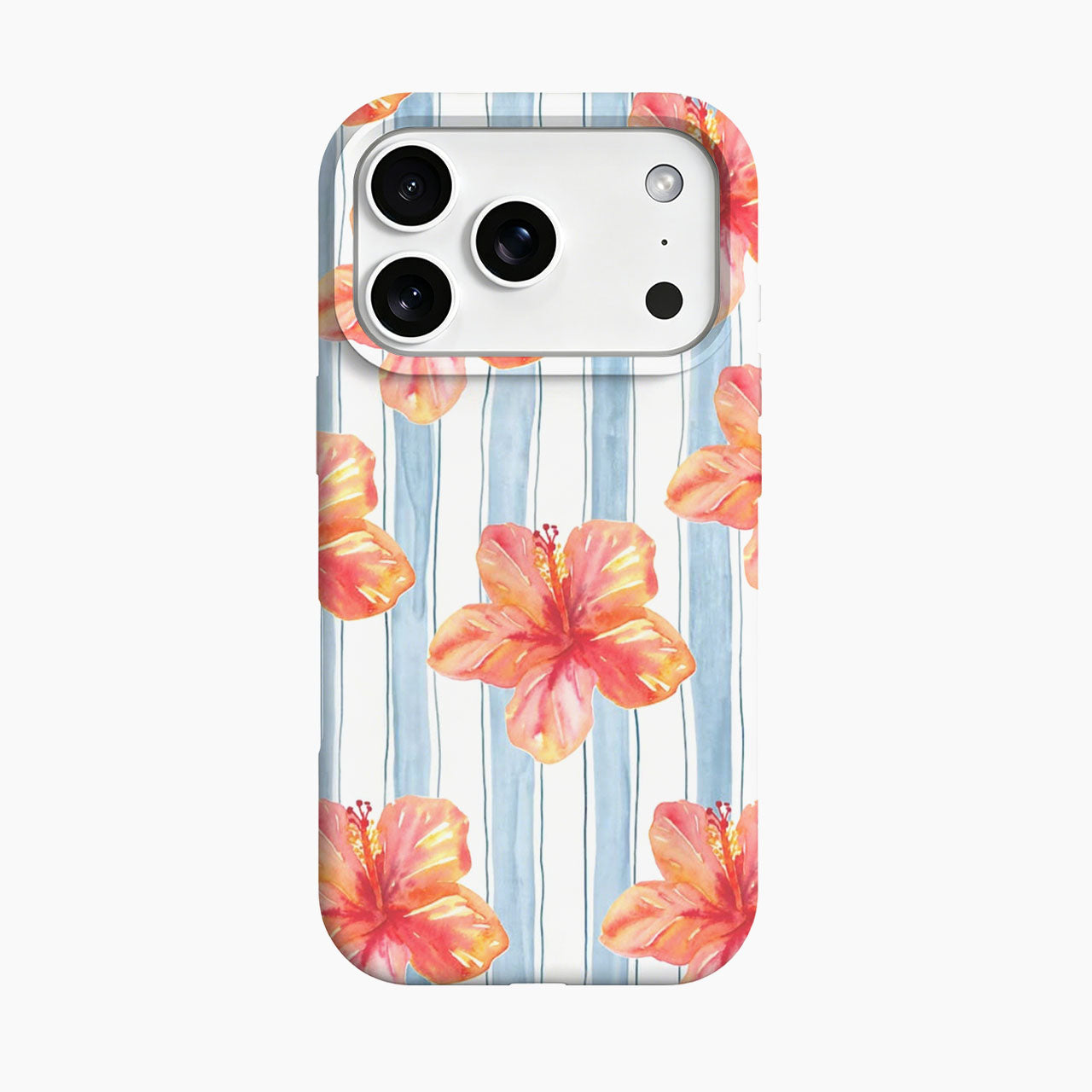 Blue Gingham Citrus Day Phone Case