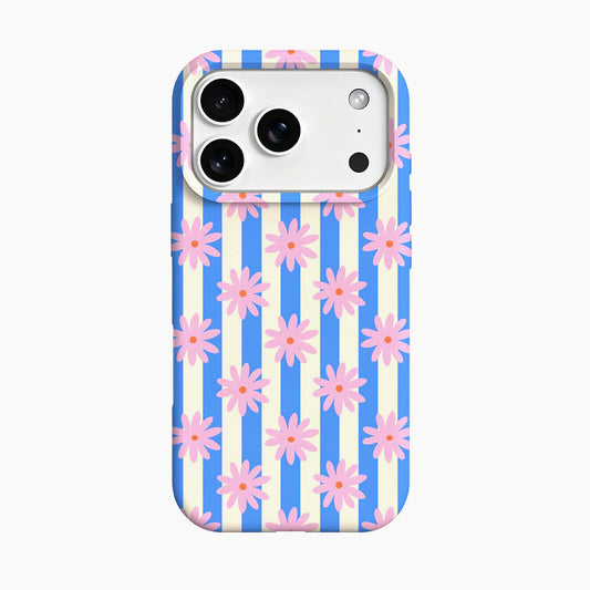 Blue Breeze Daisy Phone Case