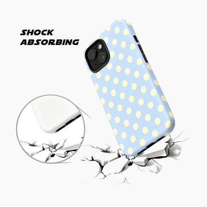 Blue Skies Dots Phone Case